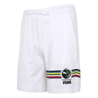 PUMA INTL Graphic Shorts 'White Black' 531308-02