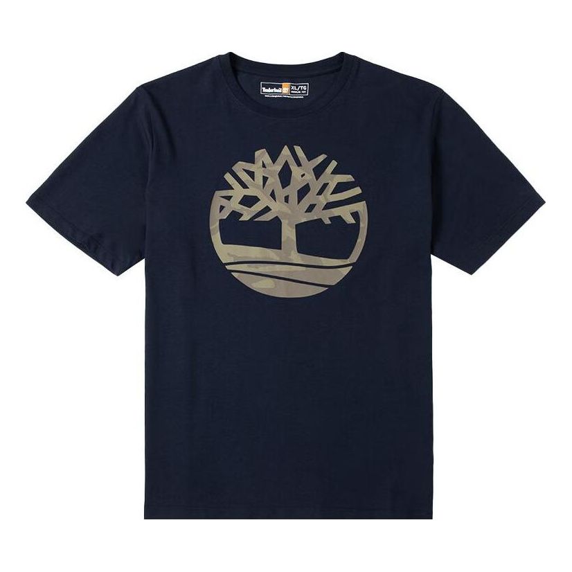 Timberland Tree Logo T-Shirt 'Navy Camou' A2Q5Q-433