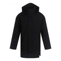 adidas Urban Parka R.R Hooded Sports Tatting Sports Coat Men Black FI0632