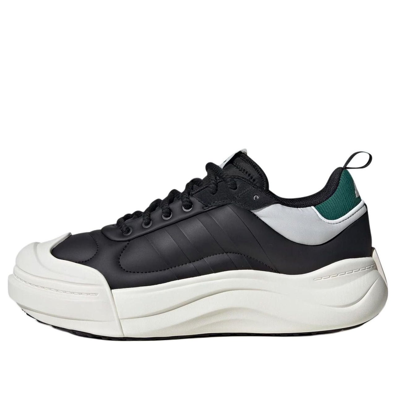 adidas MAXXCOURT LEATHER 'Black Green' IH8676