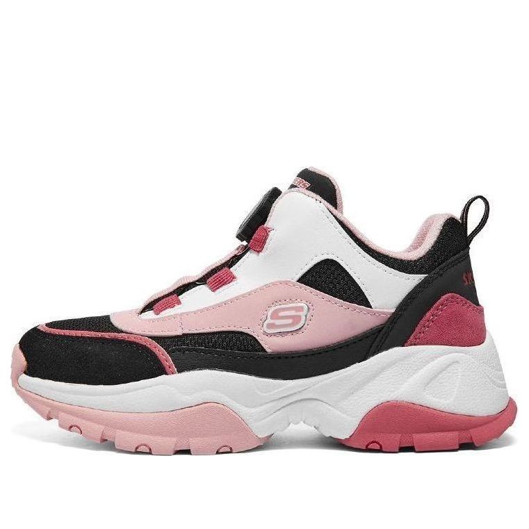 (GS) Skechers Kozmiks 1.0 'Black White Pink' 302528L-BKWP