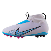 (GS) Nike Mercurial Superfly 9 JR Mercurial Zoom 15 Academy AG 'White Blue' DJ5613-146