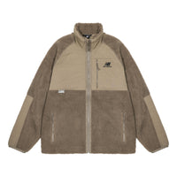 New Balance Lifestyle Cotton Warm Coat 'Brown Beige' AMJ23326-DRI