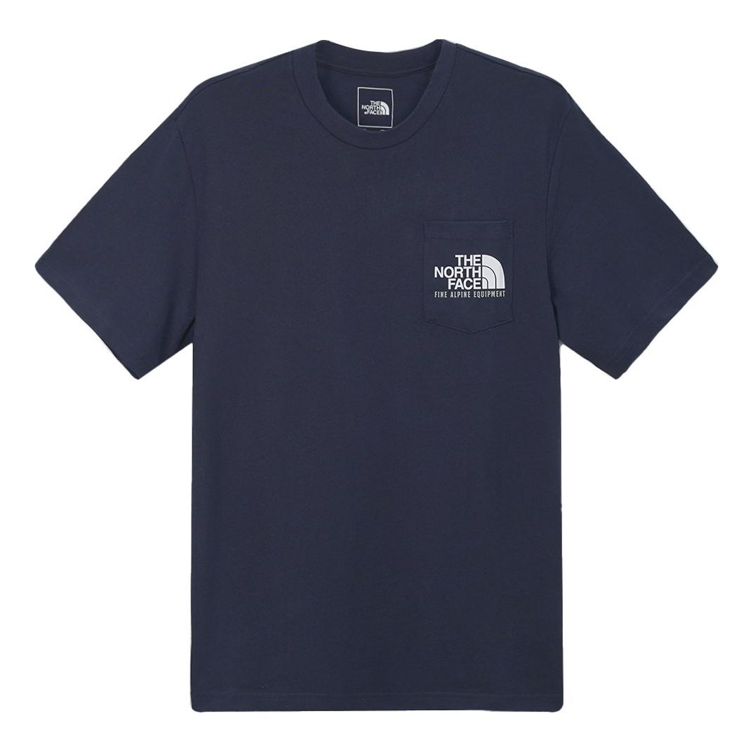 THE NORTH FACE Logo Short Sleeve T-Shirt 'Navy' NF0A4U9L-RG1