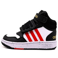 (TD) adidas Hoops Mid I Shoes 'Black White Vivid Red' HR0229