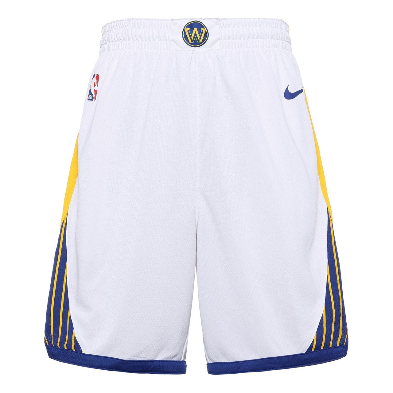 Nike Men NBA Swingman Shorts Golden State Warriors White AV4971-100