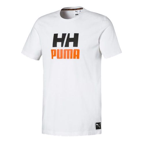 PUMA Helly Hansen Crossover Short Sleeve Couple Style White 597085-02