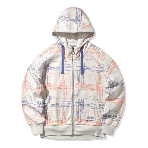 Li-Ning Alphabet Printing Frost Jacket 'White' AWDQ028-4