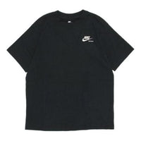 (WMNS) Nike Sportswear Boyfriend T-shirt 'Black White' DR9025-010