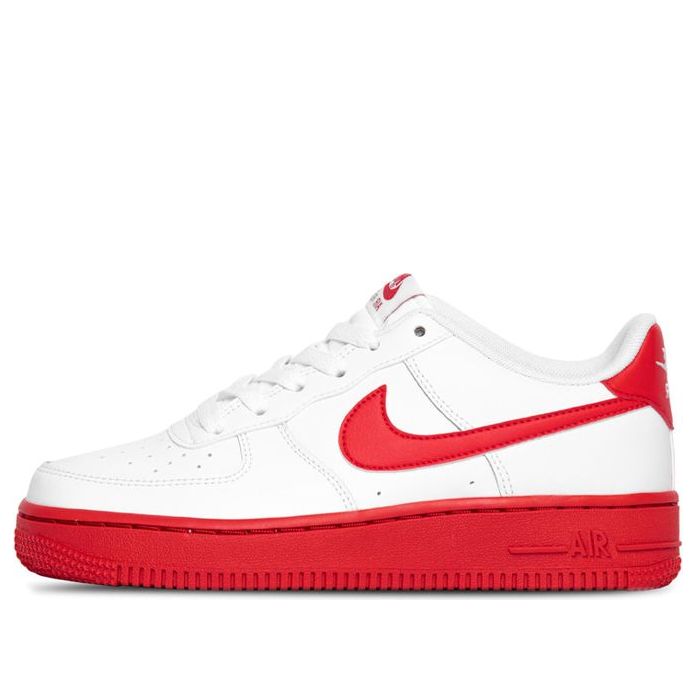 (GS) Nike Air Force 1 'White Red Sole' CV7663-102
