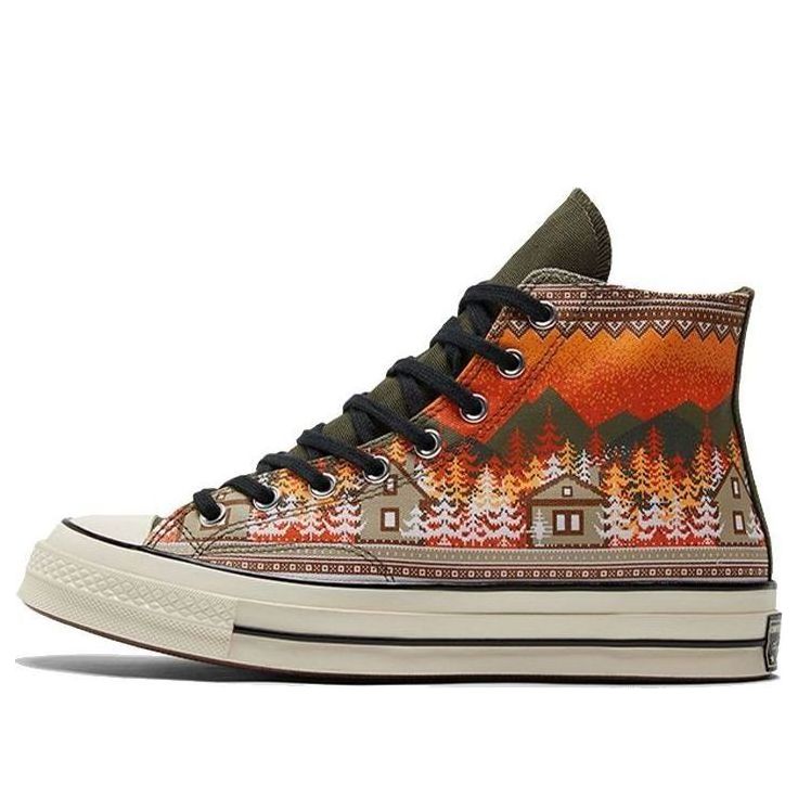 Converse Chuck 70 High 'Holiday Sweater - Orange' 172134C