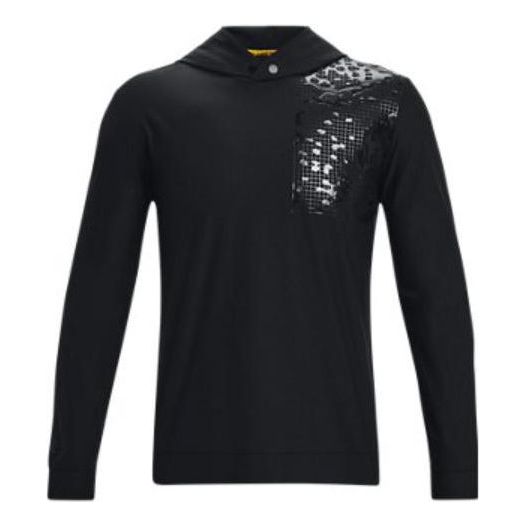 Under Armour Curry Hooded Golf Shirt 'Black' 1373680-001