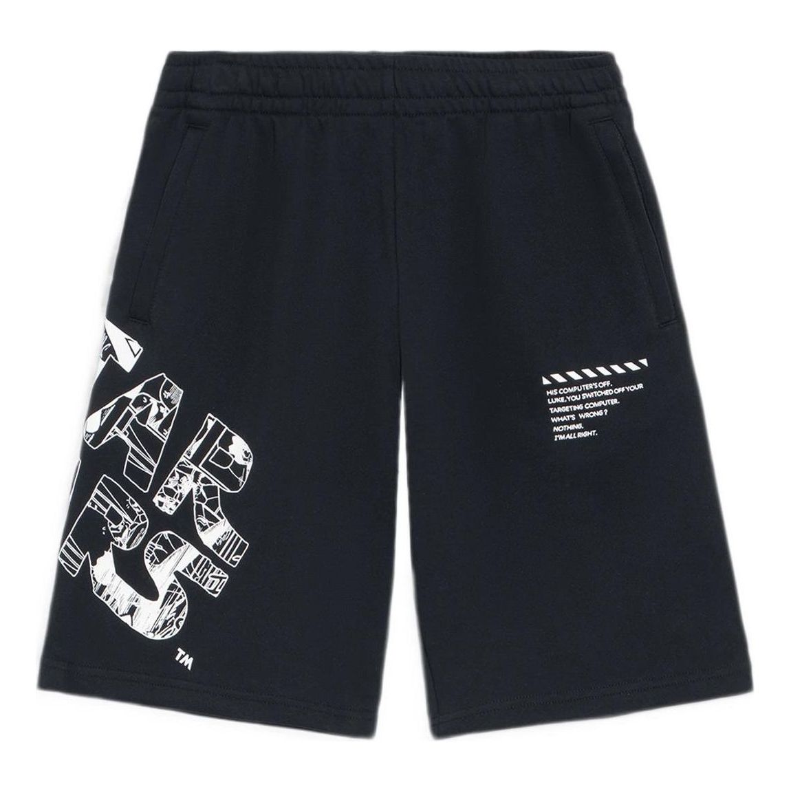 Li-Ning x Star Wars Graphic Shorts 'Black' AKSS499-1