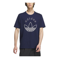 adidas Originals Logo Printed T-Shirt Asia Sizing 'Black White' JD3257