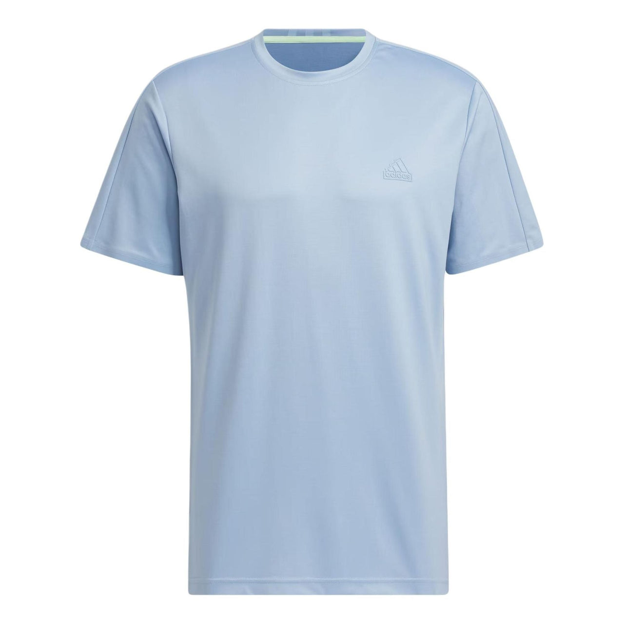 adidas Sport Casual Cooling Solid Color Crew Neck T-Shirt Asia Sizing 'Teal' JD5224