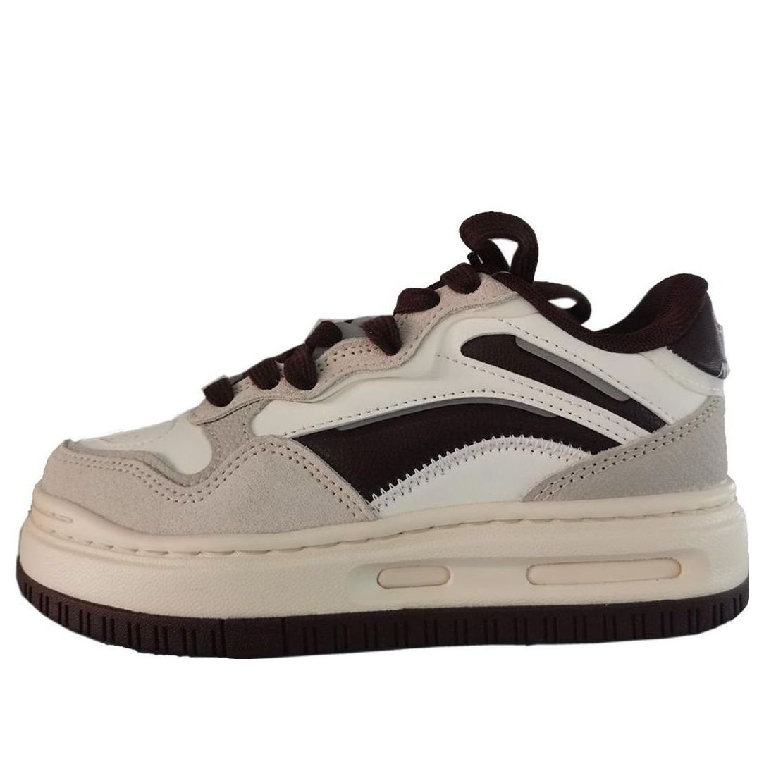(WMNS) Li-Ning Future C1 Skate Shoes 'Beige Black' AGCT244-1