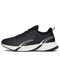 ANTA Running Series Sneakers Fleeced 'Black White' 112145523-12