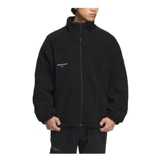 adidas Sportswear Lounge Jacket 'Black' IQ1366