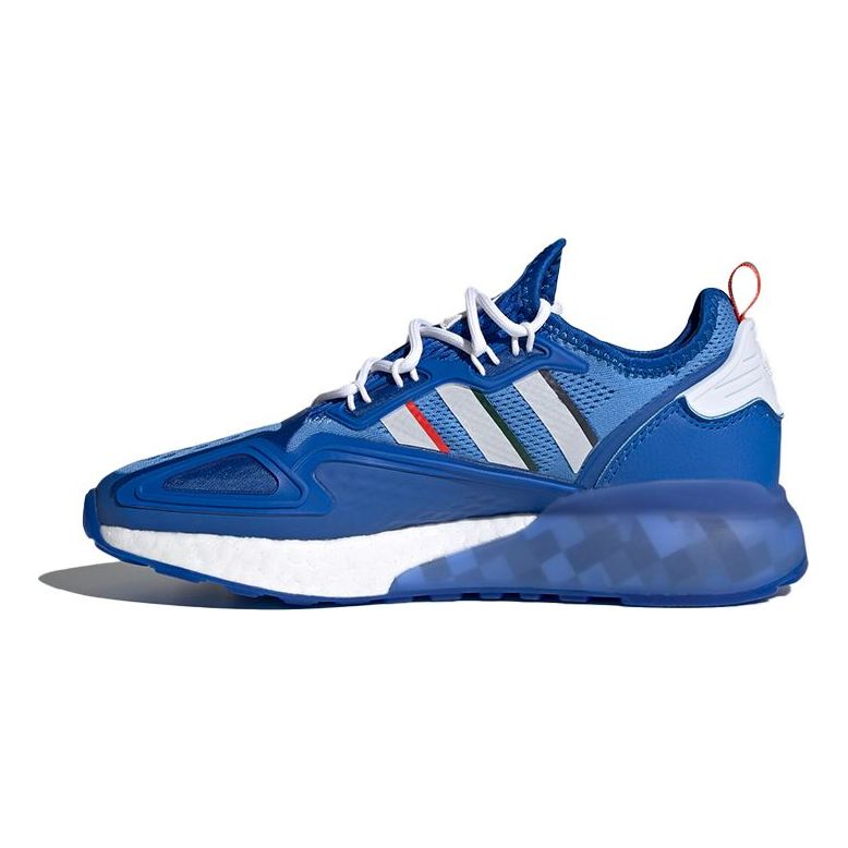 (GS) adidas Ninja x ZX 2K Boost J 'Time In - Blue' FZ1885