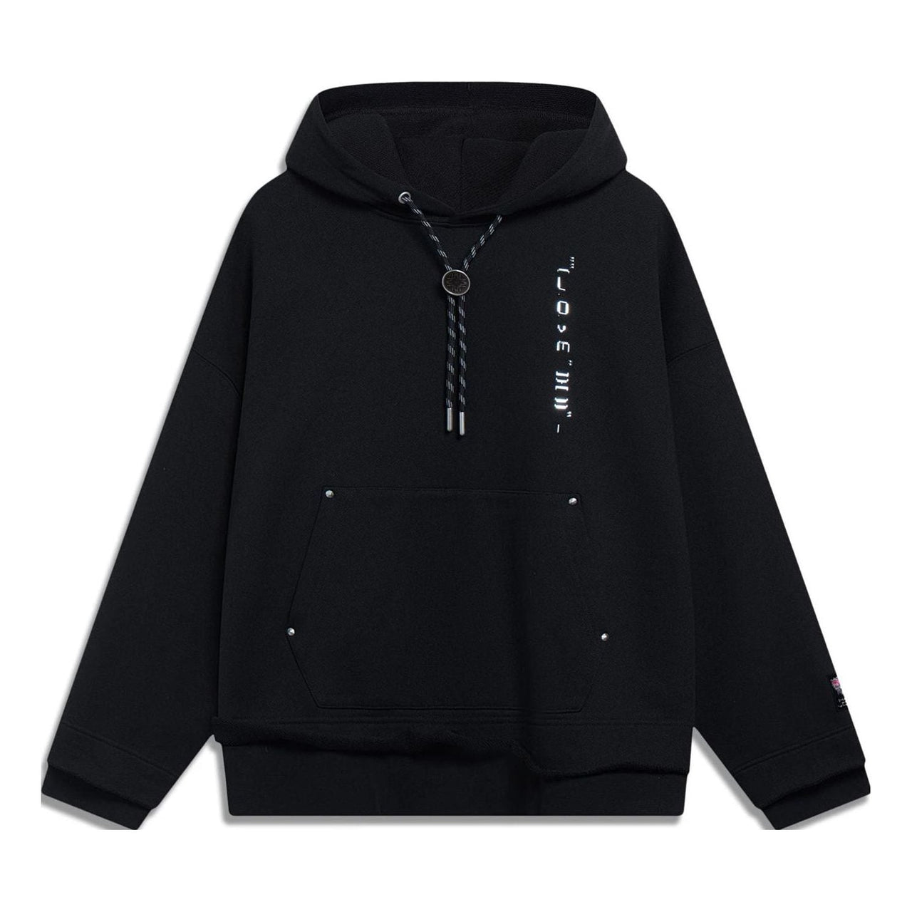 Li-Ning Graphic Hoodie 'Black' AWDT245-2