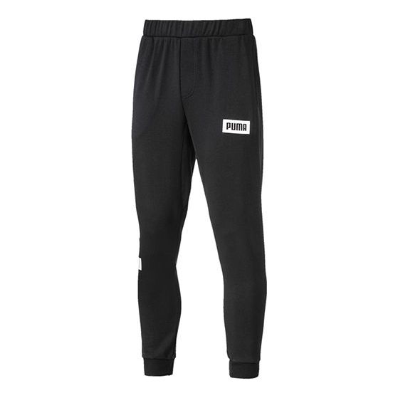 PUMA Track Pants Logo 'Black' 851980-01