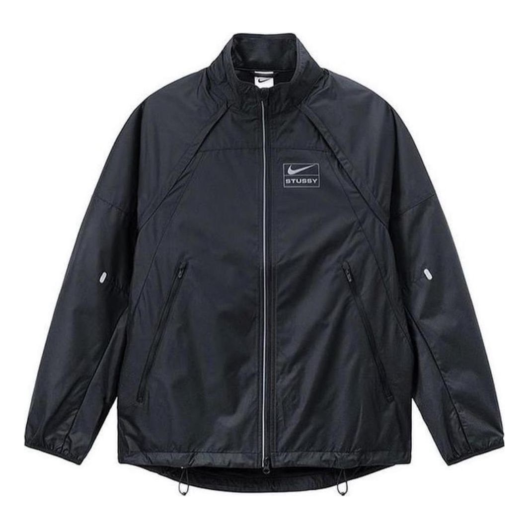 Nike x Stussy FW22 Track Jacket 'Black' DO5305-010