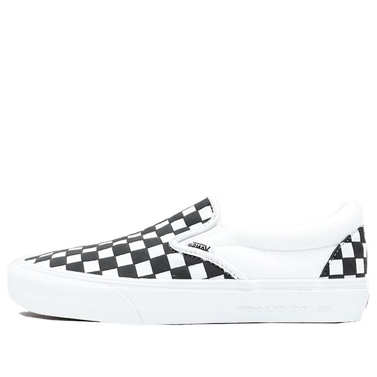 Ubiq x Vans slip on Vlt Lx Plaid Black/White VN0A4UX42EL
