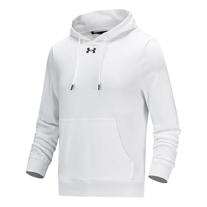 Under Armour Hustle Fleece Hoodie 'White' 21600303-100