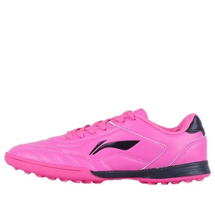 (GS) Li-Ning Training Soccer Shoes TF 'Pink Black' ASTQ014-4