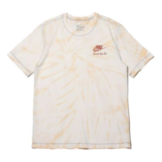 Men's Nike AS COTTON ED GEL SS Tee Tie Dye Short Sleeve T-Shirt CW4318-210