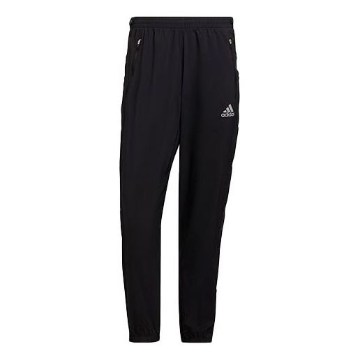 Men's adidas Fast Snap Pant Running Sports Pants/Trousers/Joggers Black GT9750