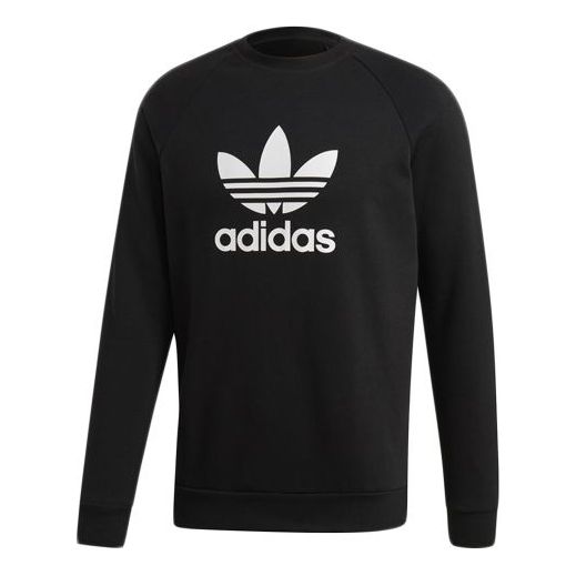adidas originals Trf Flc Crew Sports Pullover Black EH6513