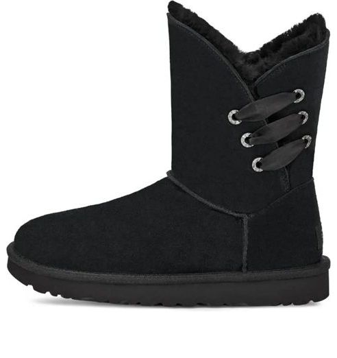 (WMNS) UGG Constantine Satin Boots 'Black' 1125811-BLK