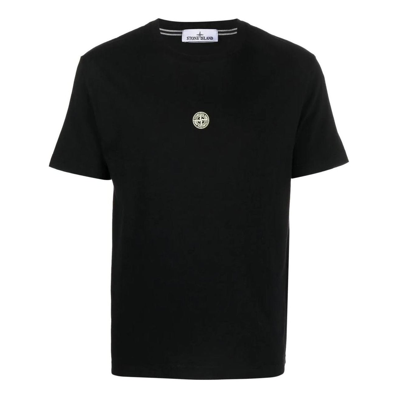STONE ISLAND Plain Logo T-shirt 'Black' 78152NS87-V0029