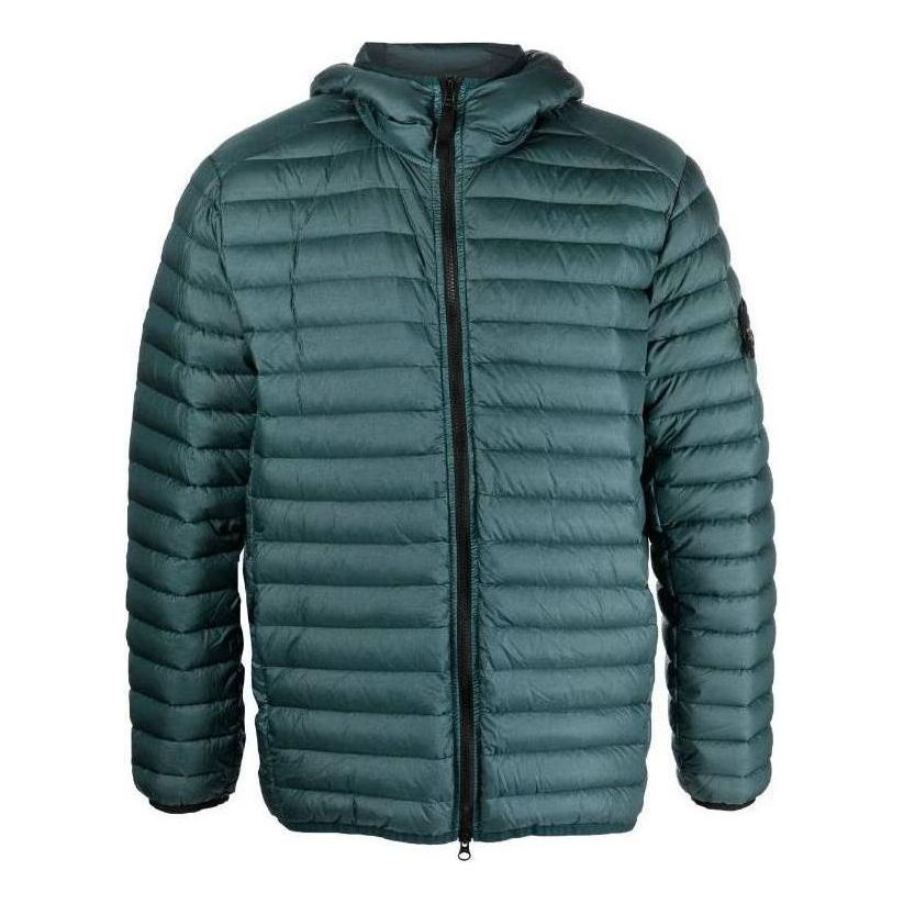 STONE ISLAND Packable Loom Woven Chambers R-Nylon Down-TC Jacket 'Green' 781540324-V0053