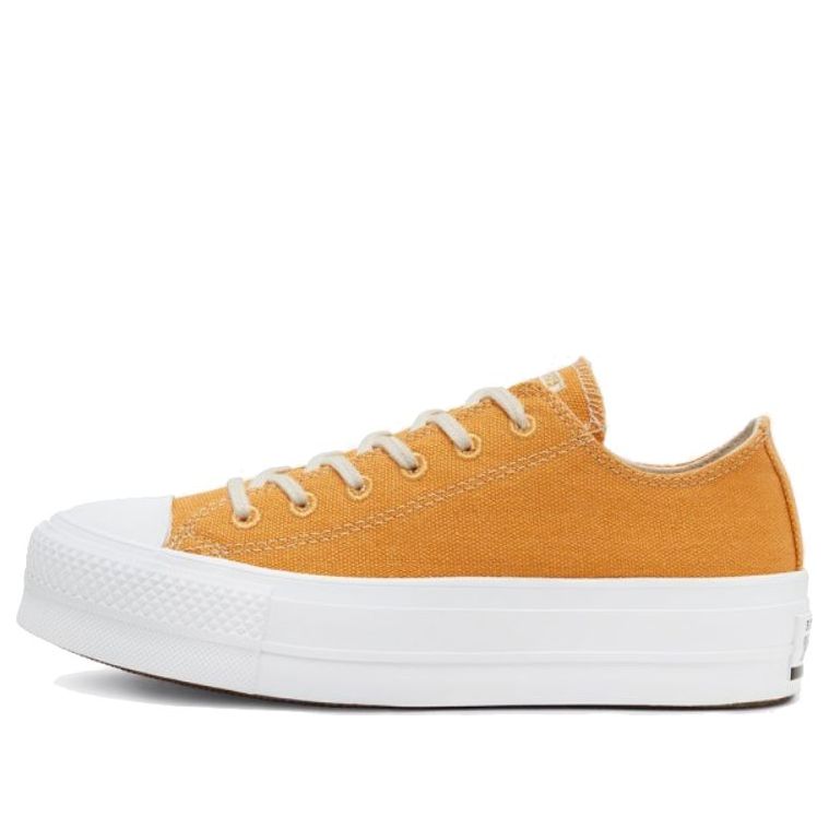 (WMNS) Converse Renew Cotton Chuck Taylor All Star Platform Low 'Sunflower Gold' 567104C