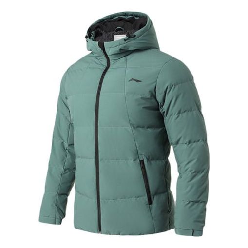 Li-Ning Winter Lifestyle Warm Down Jacket 'Green' AYMQ055-6