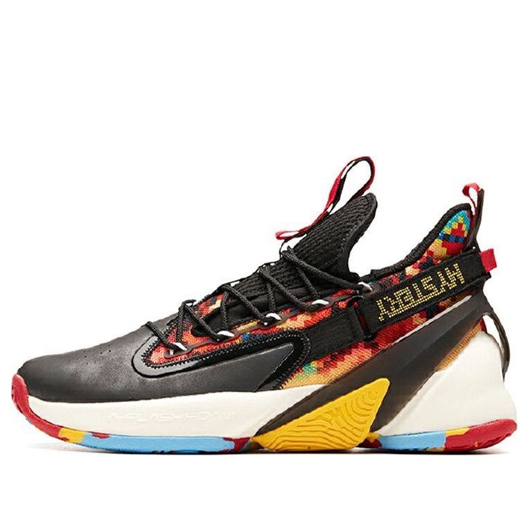 ANTA UFO ET 2.0 Mid Top 'Black Red Yellow' 112011618-6