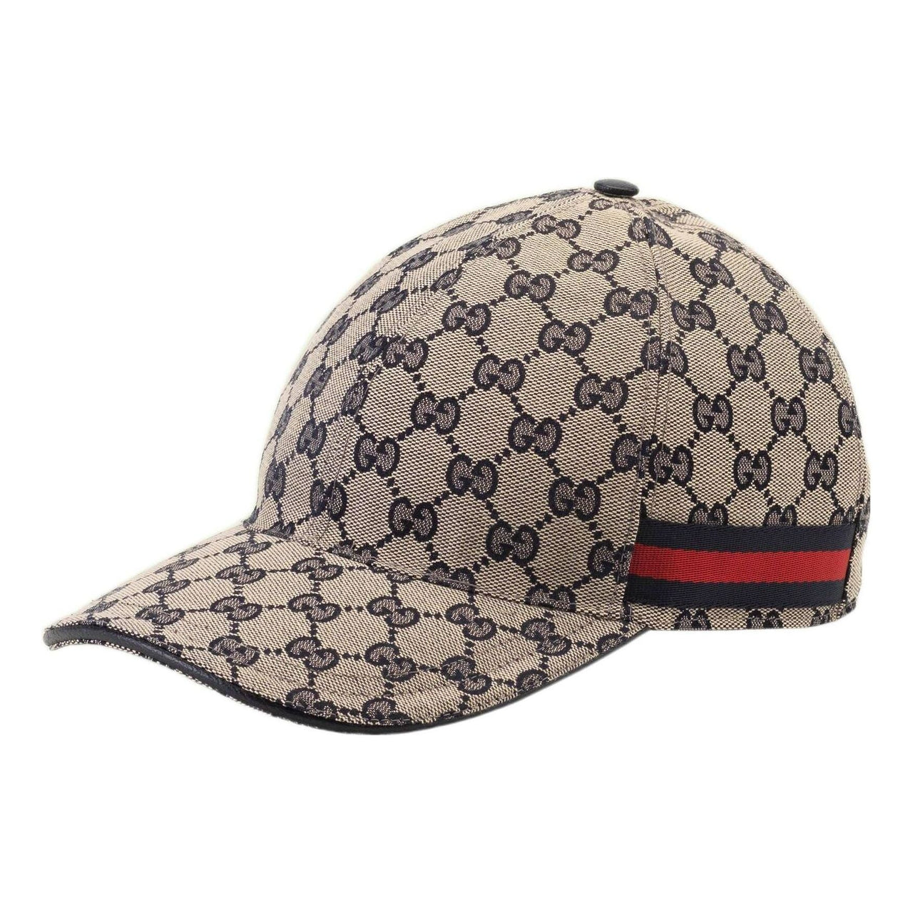 Gucci Original GG Canvas Baseball Hat With Web 'Beige Blue' 696845-4HAQQ-4068