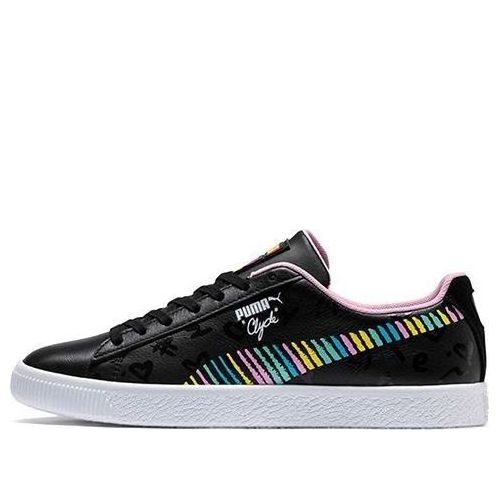PUMA Bradley Theodore x Clyde 'Black Prism Pink' 369555-01