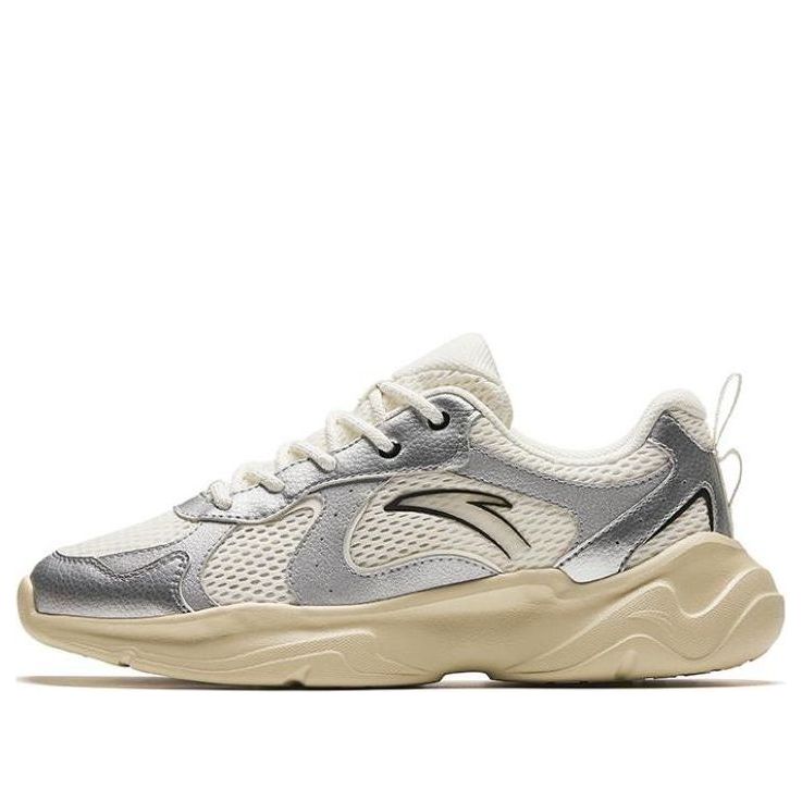 (WMNS) ANTA Casual Shoes 'Silver White Beige' 922428810-1