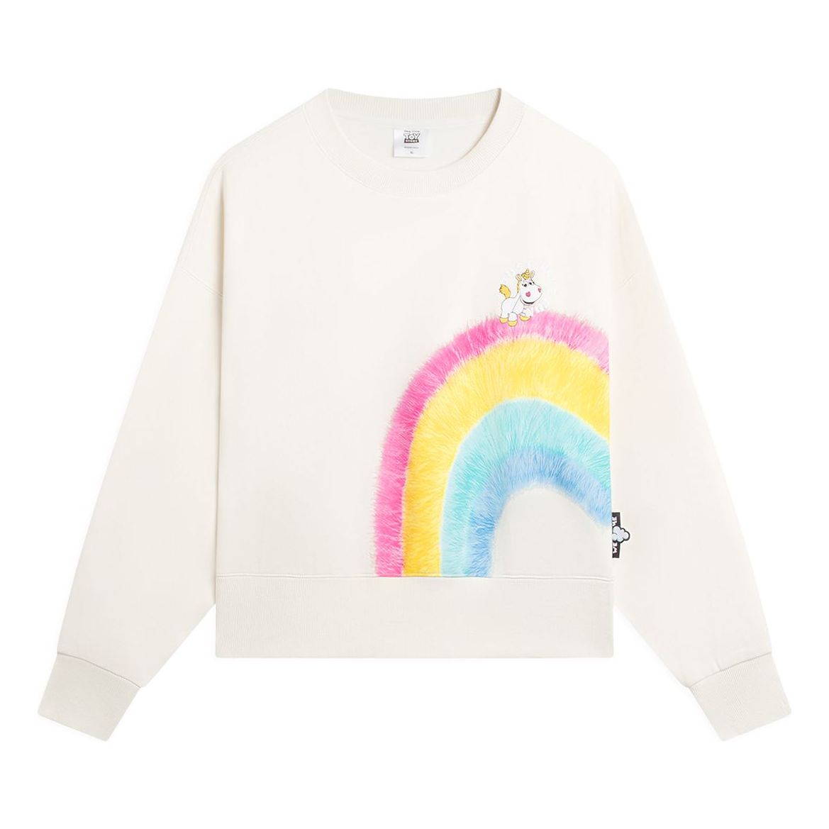 (WMNS) Li-Ning x Disney Toy Story Graphic Sweatshirt 'Beige' AWDSF34-2