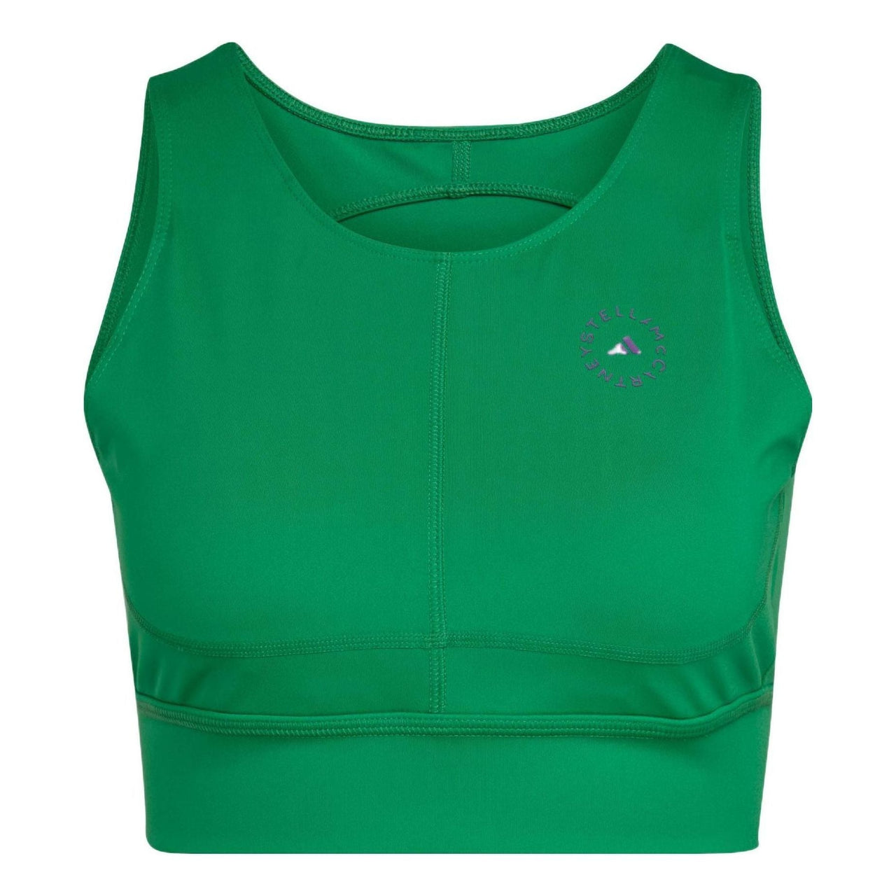 (WMNS) adidas by Stella McCartney TruePurpose Training Crop Top 'Green' HI6032