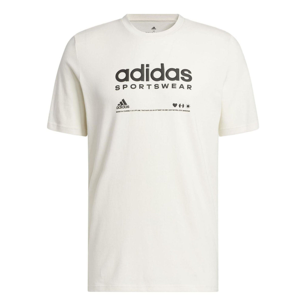 adidas Lounge Graphic Tee 'Non Dyed' HR3002