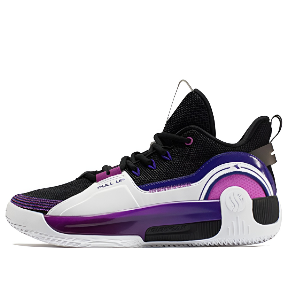 361 Degrees AG Pull Up Aaron Gordon 'Black White Purple' 672231103-BLKPUR