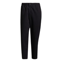 Men's adidas originals C Twill Pant Solid Color Loose Straight Casual Pants/Trousers Autumn Black H11371