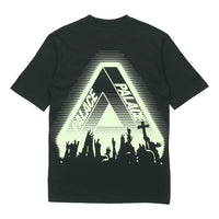 PALACE Tri-Cult Tee limited Triangle Printing Short Sleeve Unisex Black P19TS334