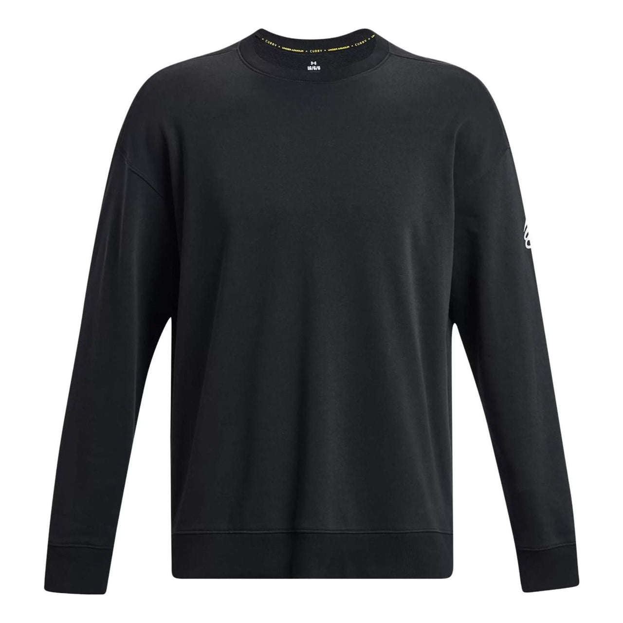 Under Armour Curry Splash Crew Sweatshirt 'Black' 1380836-001