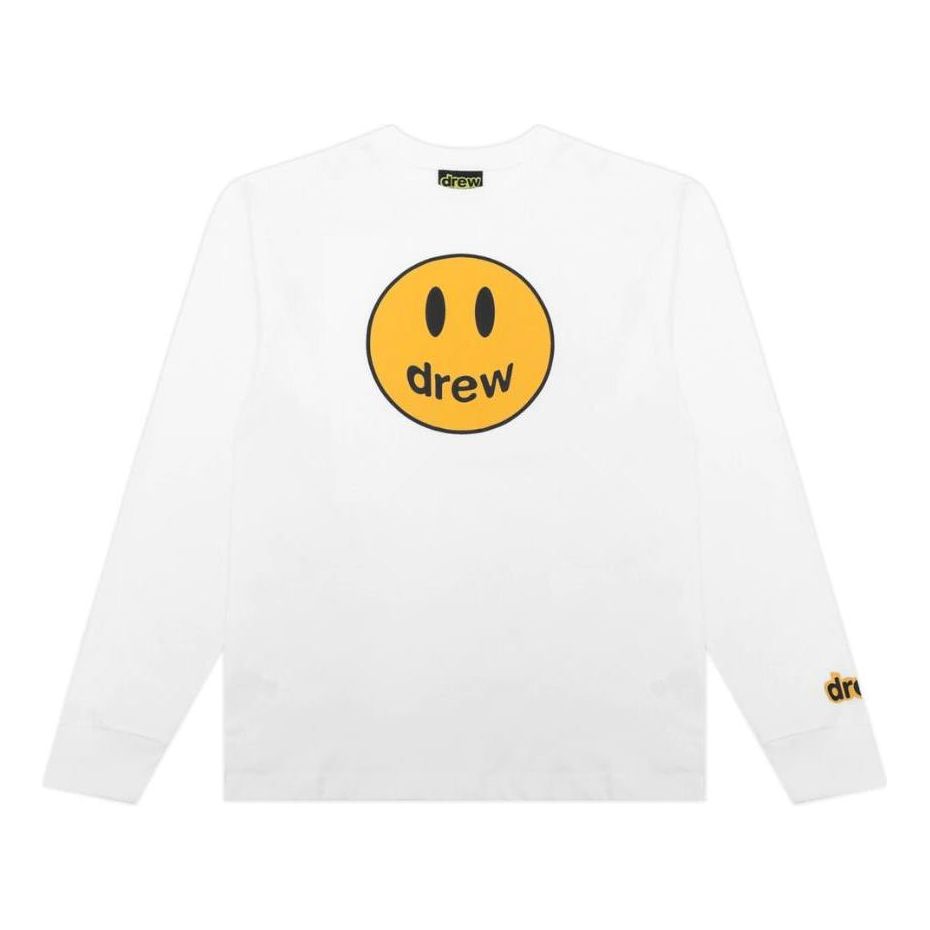 Drew House Mascot Long Sleeve T-shirt 'White' DR-SS20-312