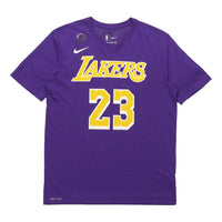 Nike NBA James LeBron James lakers limited Jersey Short Sleeve Purple AR4888-557